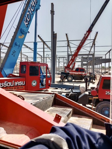 รถเครนให้เช่านิคม WHA ระยอง