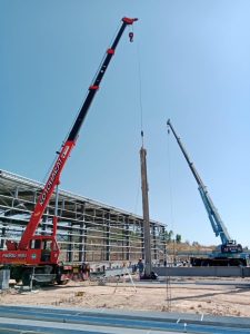 รถเครนให้เช่านิคม Smart Park